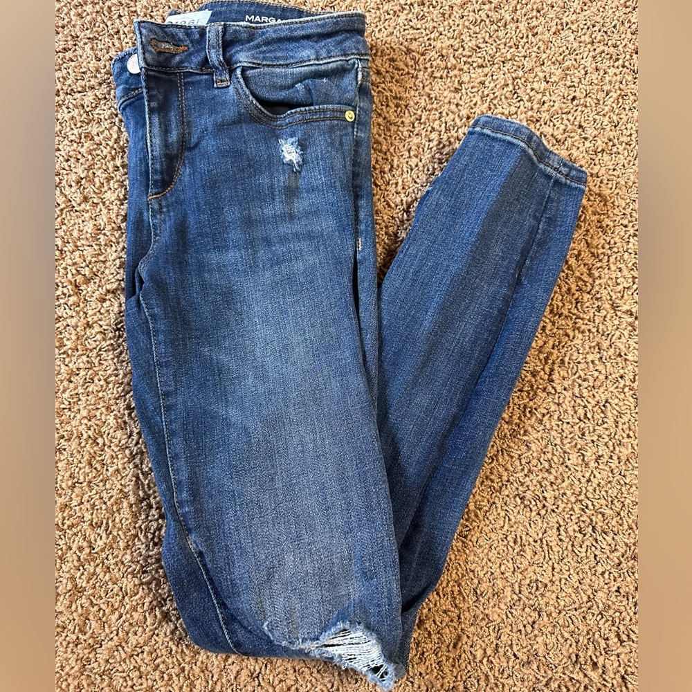 DL1961 Margaux Instasculpt Ankle Skinny Jeans size 25